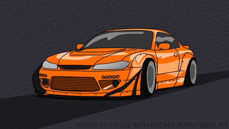 Nissan Silvia s15 4к