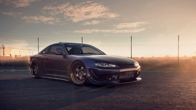 Nissan Silvia s15 белая