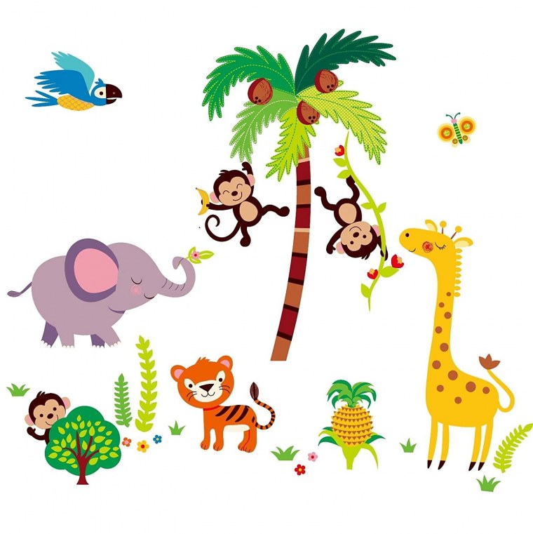 Джунгли Стикеры