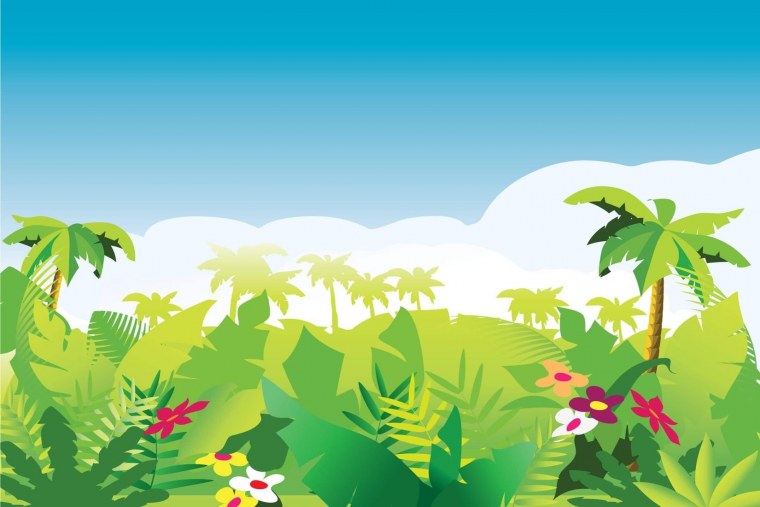 Фон джунгли для детей