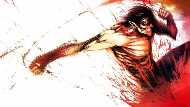 Атака титанов Эрен Титан