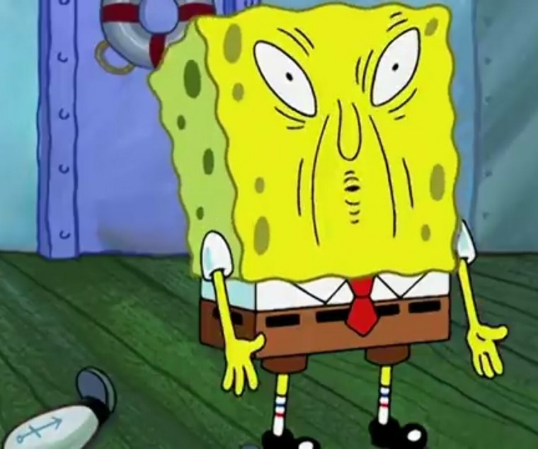 Спанч Боб смешное лицо