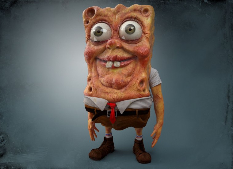 Прикольный мультяшный персонаж