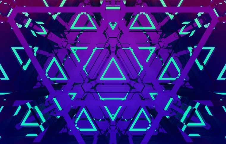 Абстракция лучи