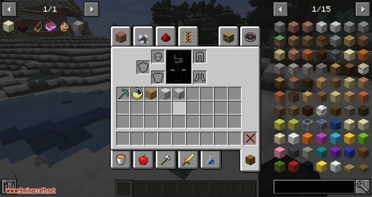 Inventory HUD 1.16.5