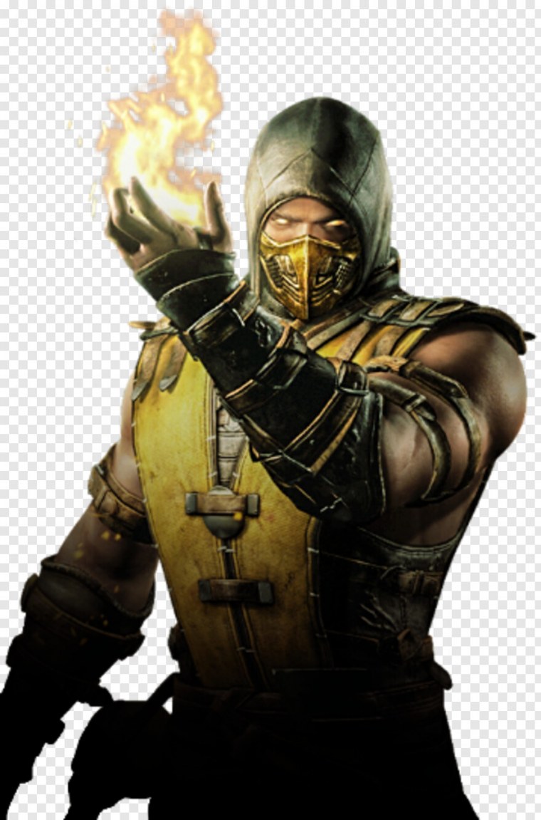 Скорпион мортал комбат в полный рост