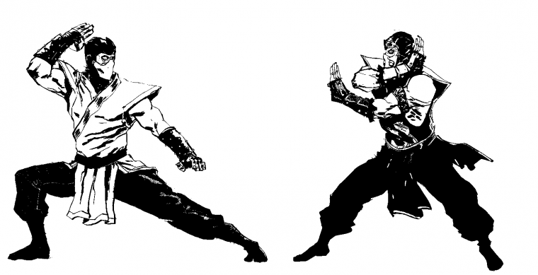 Клинок скорпиона из мортал комбат