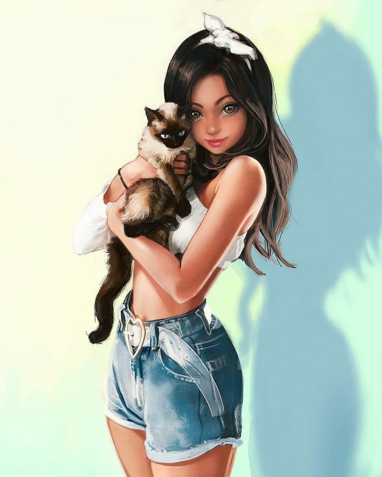 Самые красивые мультяшные девушки