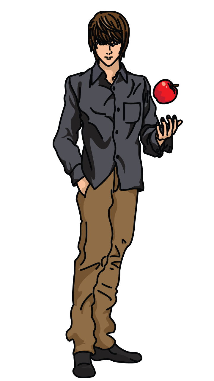 Лайт ягами в полный рост