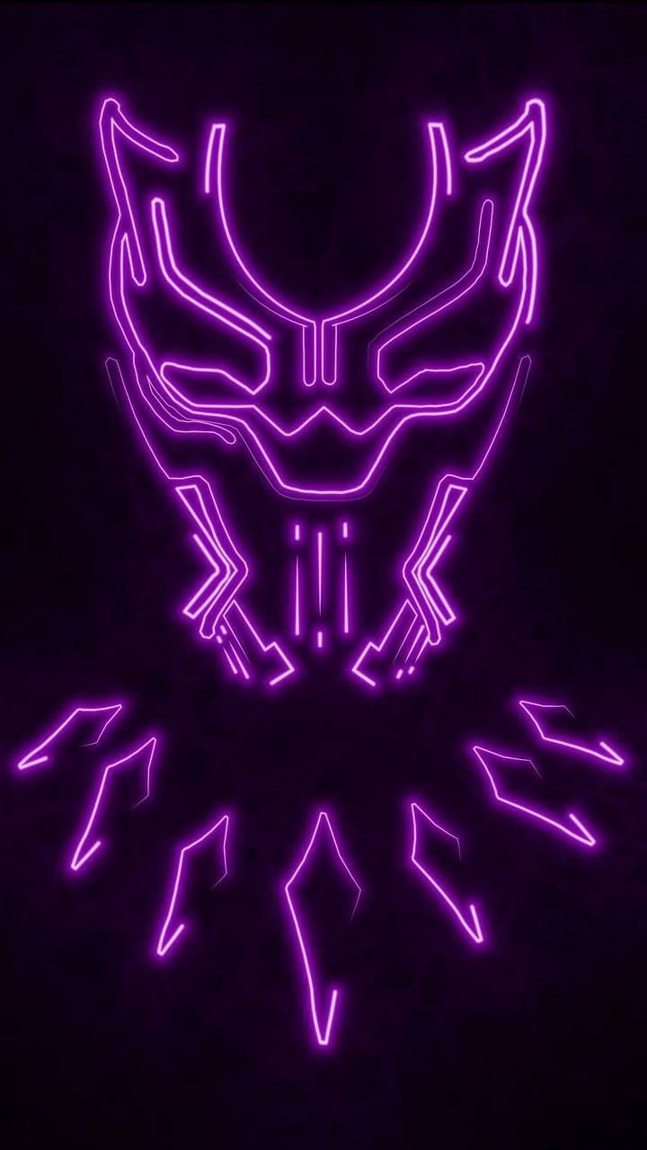 Неоновый аватар