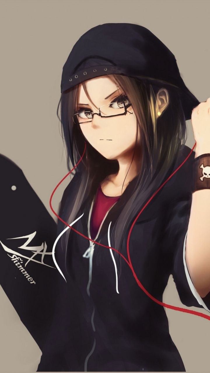 Аниме тянка пацанка