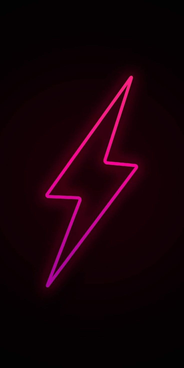 Темный неон для обоев смартфона