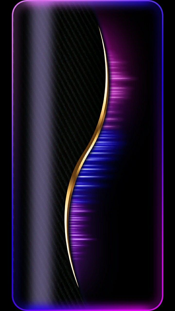 Неоновые рамки на iphone