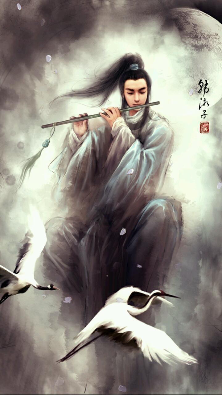 Парень с флейтой