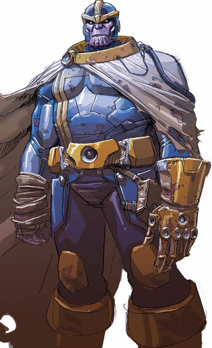 Титан Танос арт