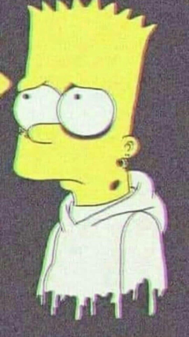 Барт симпсон грустный