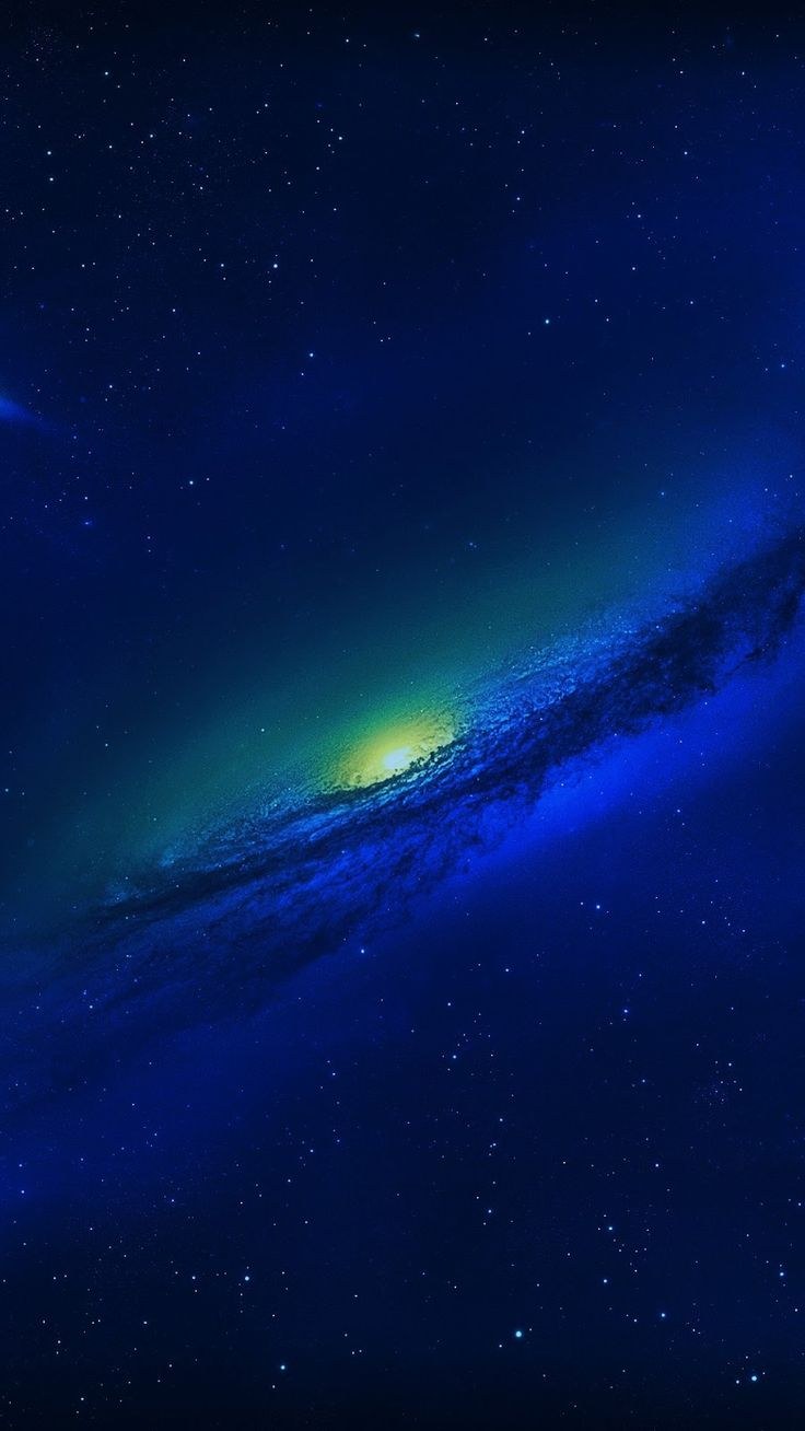 Синее звездное небо