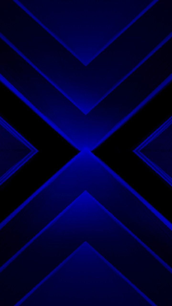 Темно синие обои однотонные