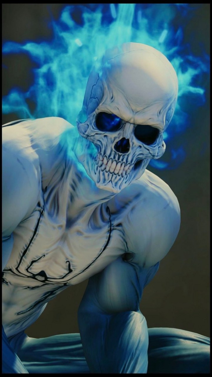 Череп в огне