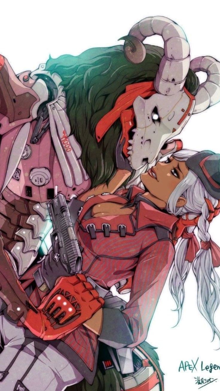 Лоба и Ревенант арт