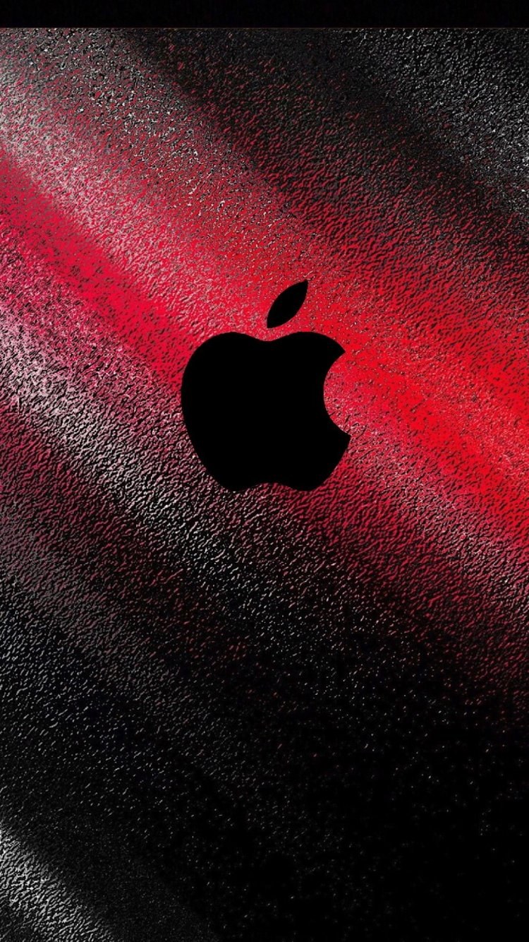 Черно красные обои айфон