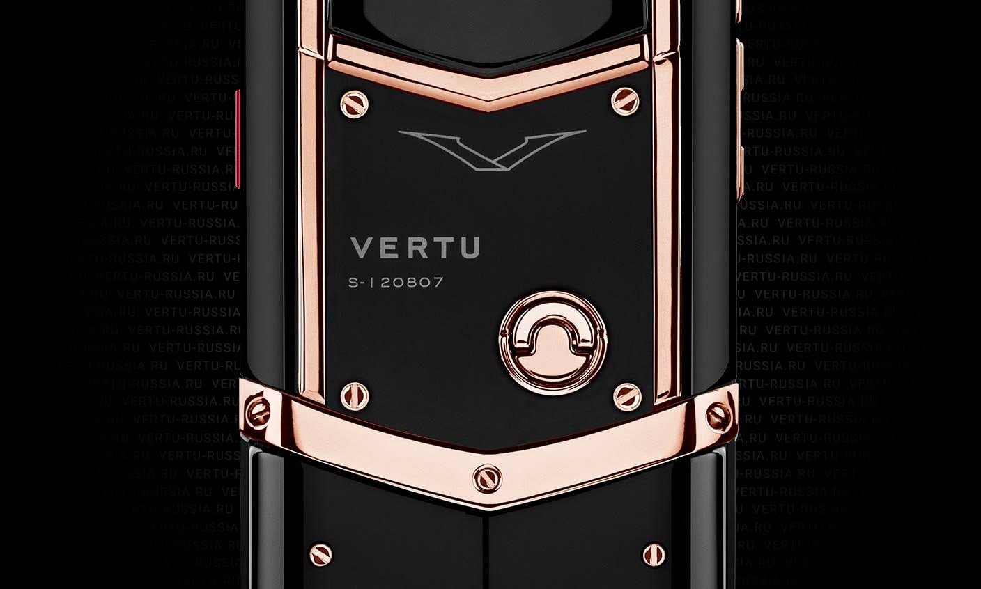 Тема верту. Vertu logo.