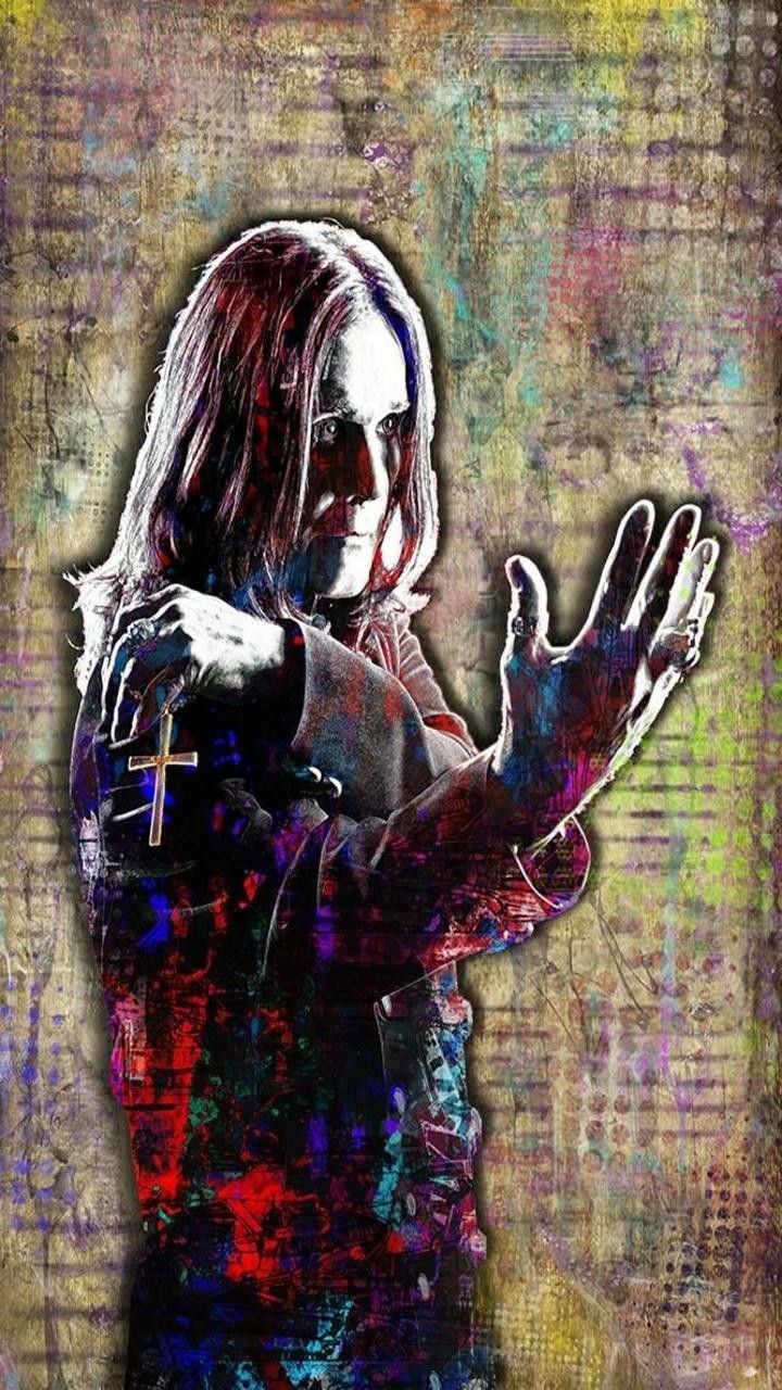 Портрет Оззи Осборна