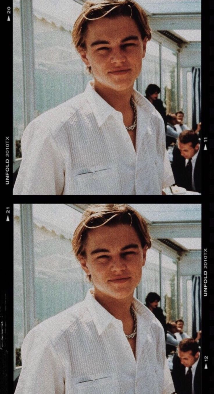 Леонардо ди Каприо молодой