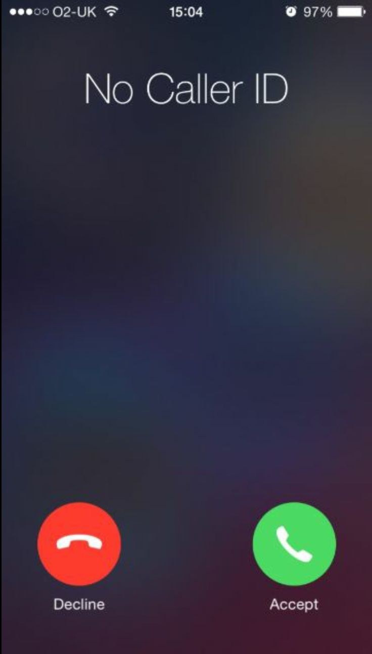 Входящий звонок iphone