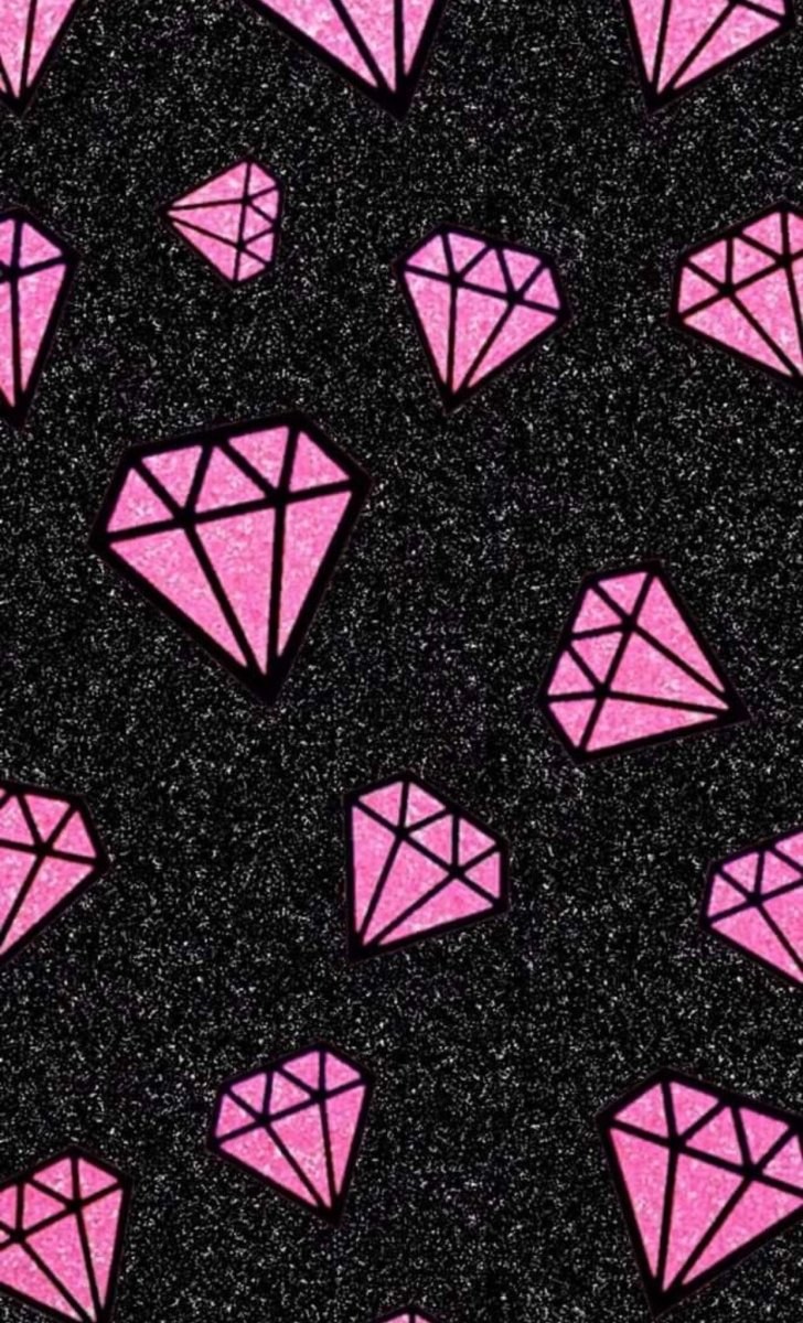 Бриллианты на черном фоне