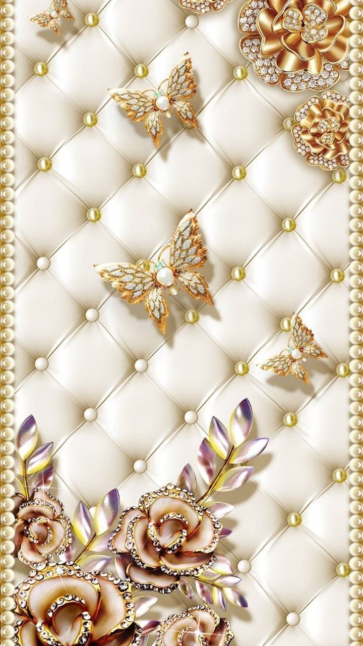 Розовый фон с блестками