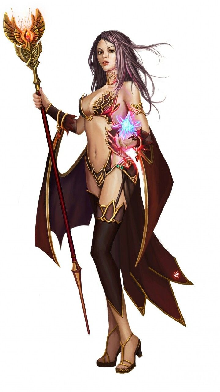 Эльфийка мечница