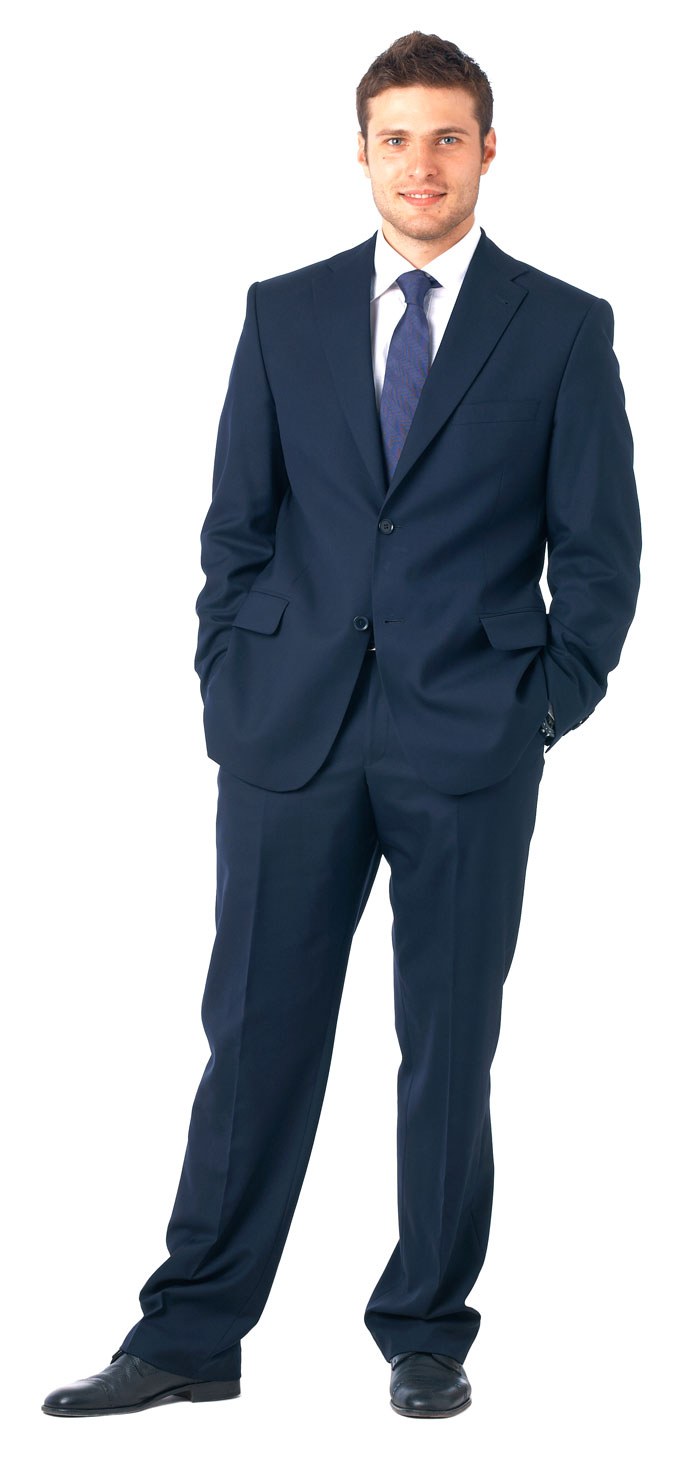 Человек в костюме в полный рост