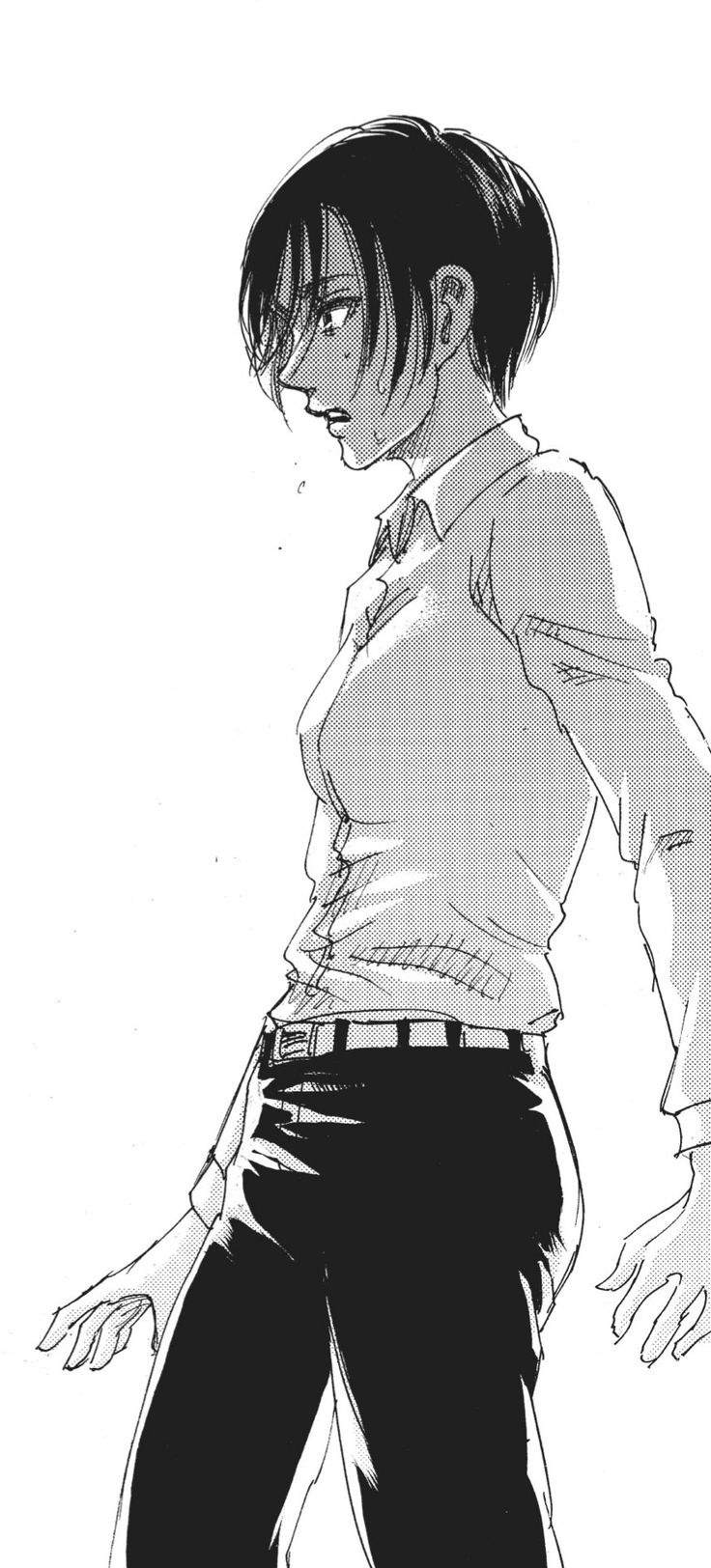 Эрен Йегер 19 лет и Микаса