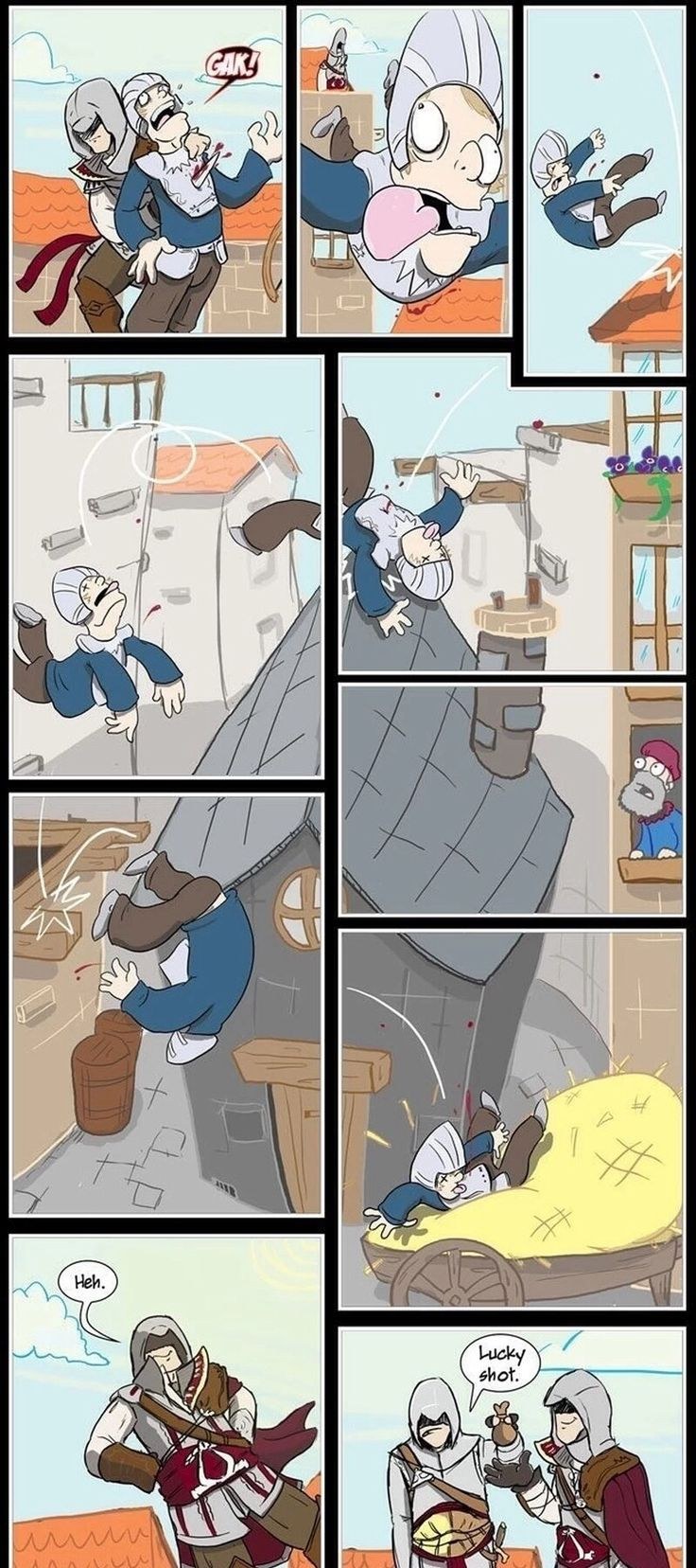 Ассасин Крид комикс прикол