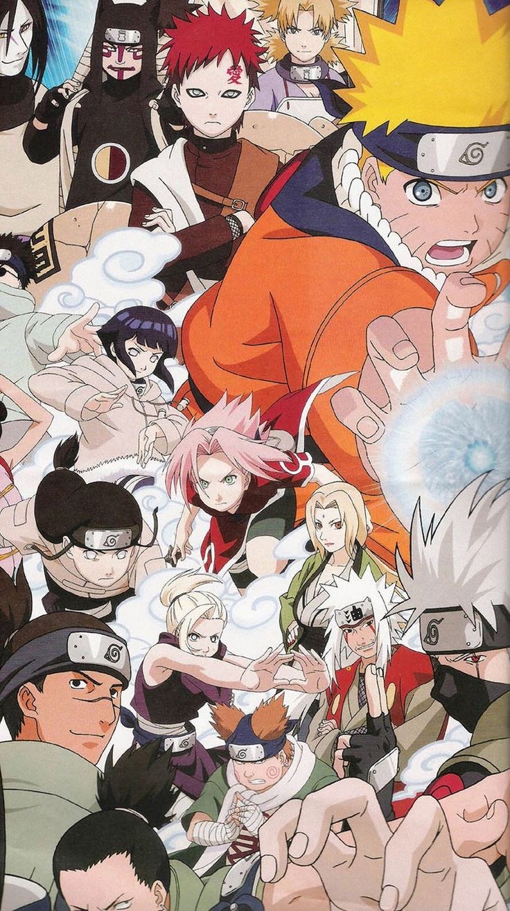 Наруто 1 сезон герои