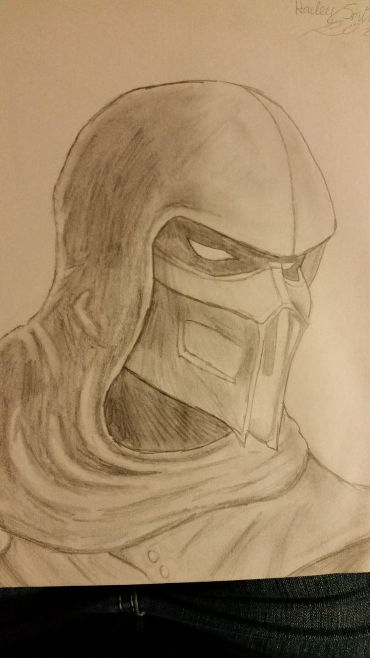 Тату мортал комбат НУБ сайбот