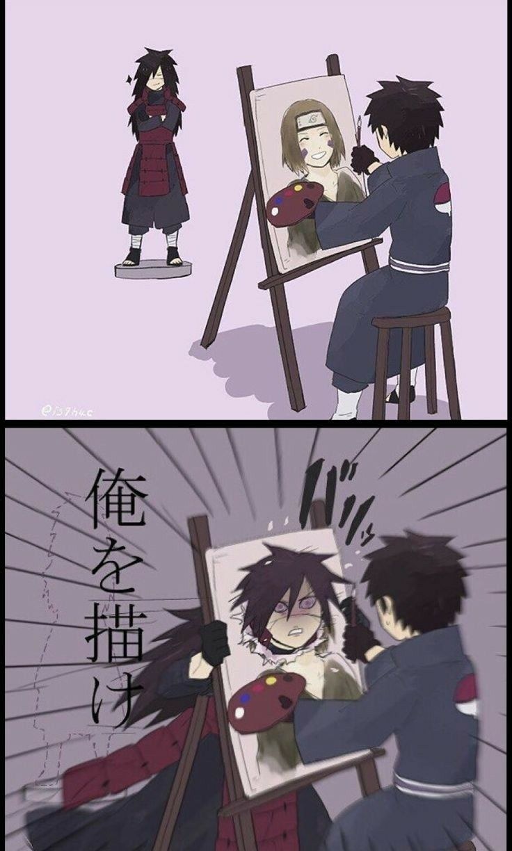 Мадара и Обито шип 18