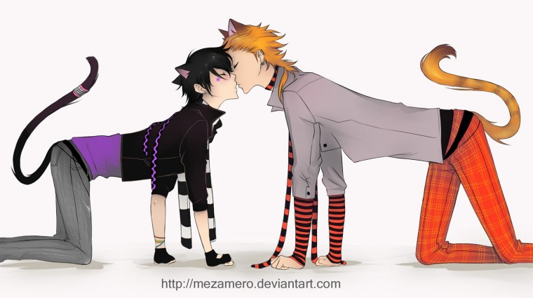 Человек с ушами и хвостом