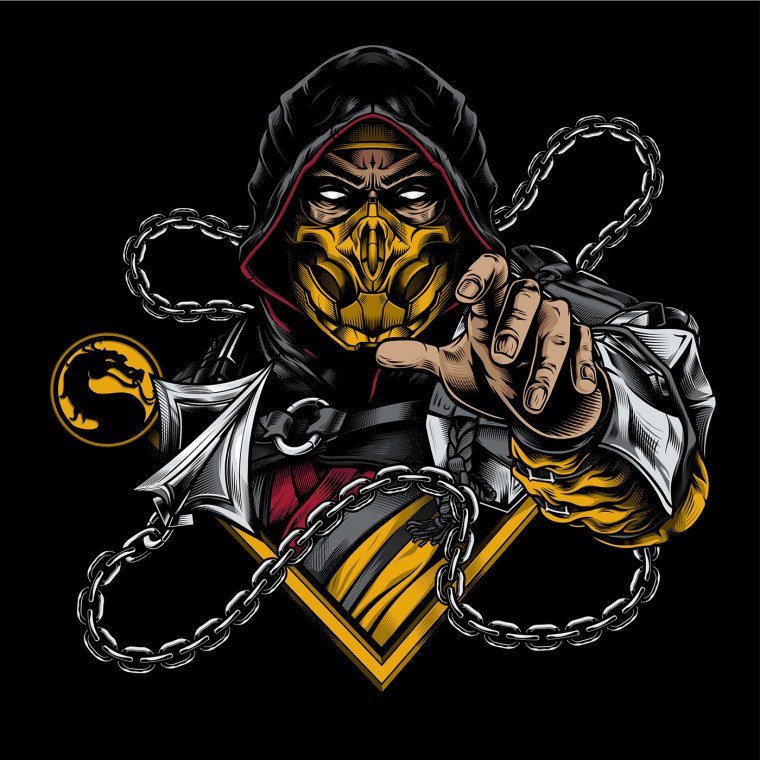 Скорпион мортал комбат