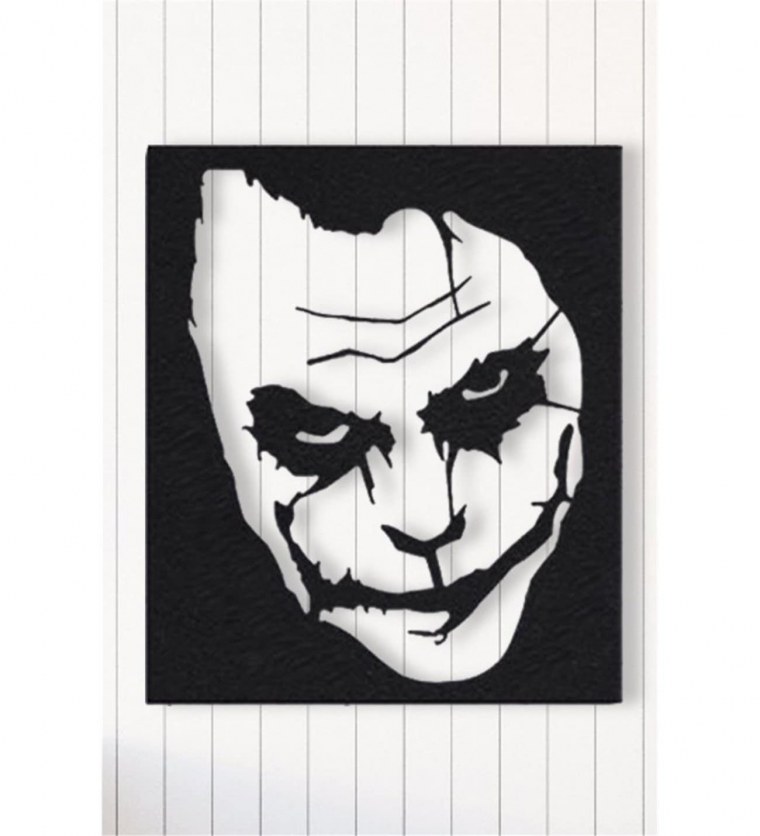 Джокер черно белый