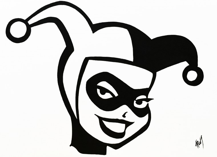 Харли Квин ждя плотера