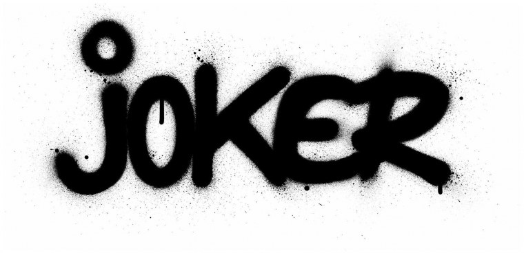 Красивая надпись Джокер