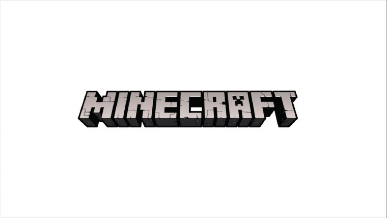 Minecraft надпись без фона
