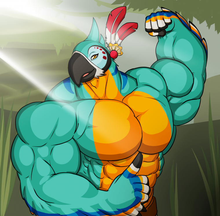 Hyper muscle pecs
