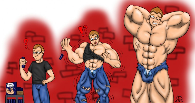 Muscle growth комиксы man