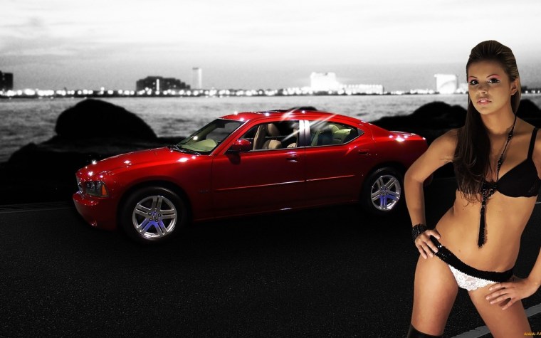 Телки и Тачки на рабочий стол