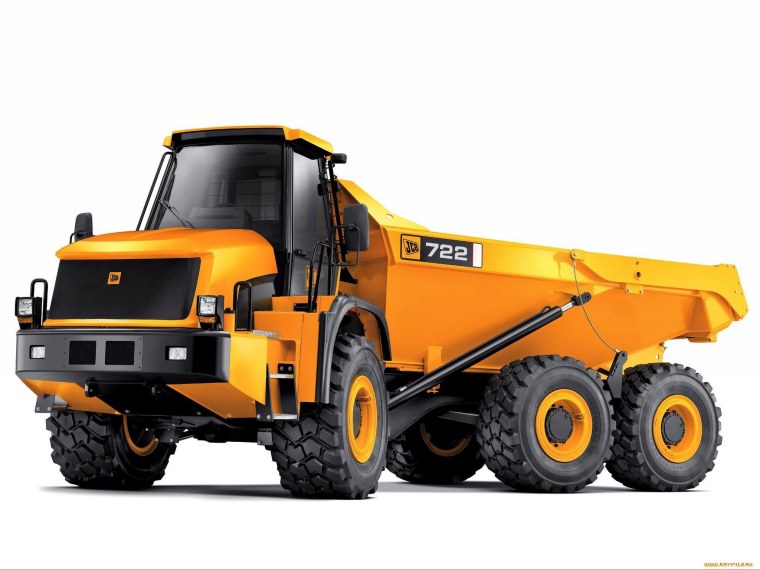 Сочлененный самосвал JCB