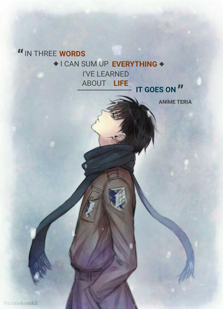 Леви Аккерман зима