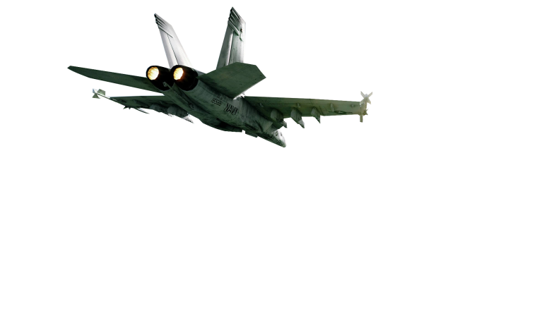 Военный самолет для фотошопа